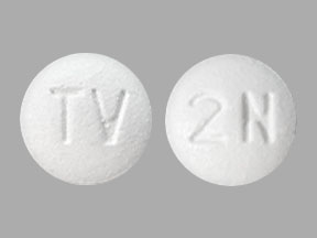 La pilule TV 2N est du succinate de solifénacine 5 mg