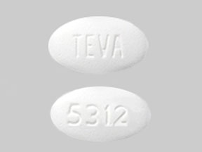 Ciprofloxacin hydrochloride 500 mg TEVA 5312