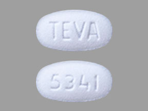 5341 Pill White Elliptical/Oval - Drugs.com