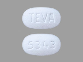 Pille TEVA 5343 ist Sildenafil Citrat 100 mg