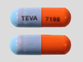 Fluoxetine hydrochloride 40 mg TEVA 7198