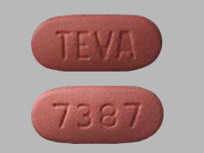 Moxifloxacin hydrochloride 400 mg TEVA 7387