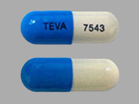 Duloxetine hydrochloride delayed-release 30 mg TEVA 7543