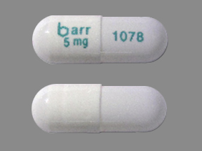Pill Barr 5 mg 1078 ist Temozolomid 5 mg