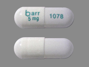 Pilulka barr 5 mg 1078 je Temozolomide 5 mg