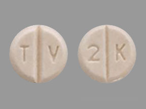 Pill T V 2 K Orange Round is Venlafaxine Hydrochloride