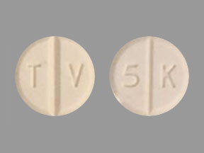 Pill T V 5 K Orange Round is Venlafaxine Hydrochloride