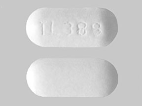 Pill TL 388 White Capsule-shape is Trinatal Rx 1