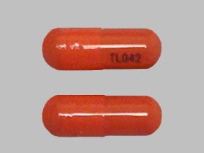 Pill TL042 Orange Capsule/Oblong is Taron Forte