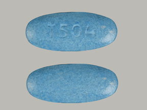 Pill T504 is TL G-Fol OS calcium carbonate 500 mg / folic acid 1.1 mg / multivitamins and minerals