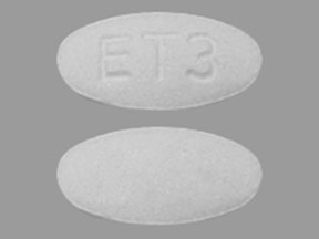 Meclizine hydrochloride 25 mg ET3