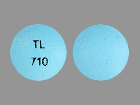 Pill TL 710 Blue Round is Relexxii