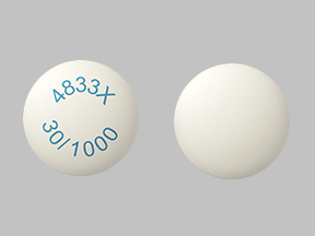 Actoplus met XR 1000 mg / 30 mg 4833X 30/1000