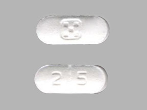 Pill Logo 2 5 White Capsule/Oblong is Sertraline Hydrochloride