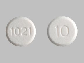 Pill 1021 10 White Round is Alfuzosin Hydrochloride Extended Release