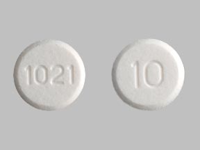 Pill 1021 10 White Round is Alfuzosin Hydrochloride Extended Release
