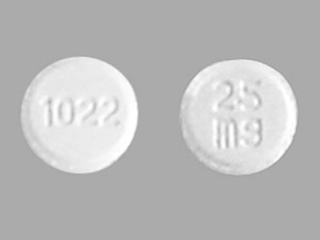Pill 1022 2.5mg White Round is Amlodipine Besylate