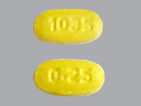 Risperidone 0.25 mg 0.25 1035