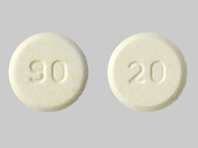 Olanzapine (orally disintegrating) 20 mg 90 20