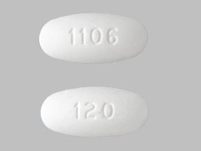 Pill 120 1106 White Oval is Isosorbide Mononitrate Extended Release