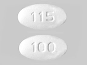 Losartan potassium 100 mg 100 115