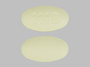 Hydrochlorothiazide and losartan potassium 25 mg / 100 mg 1118