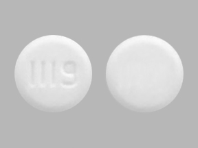 Pill 1119 White Round is Pioglitazone Hydrochloride