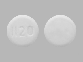Pill 1120 White Round is Pioglitazone Hydrochloride