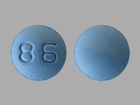 86 Blue and Round Pill Images - Pill Identifier - Drugs.com.