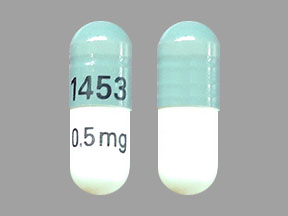 Anagrelide hydrochloride 0.5 mg 1453 0.5 mg