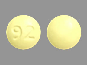 Pill 92 is Dexmethylphenidate Hydrochloride 5 mg