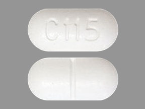 Pill C 115 White Capsule-shape is Acetaminophen and Hydrocodone Bitartrate