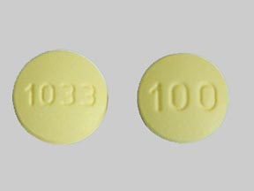 Topiramate 100 mg 1033 100