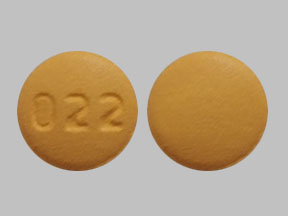 Pill 022 is Cyclobenzaprine Hydrochloride 10 mg