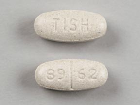 Pill TISH 8962 Beige Oval is Fiber-Lax