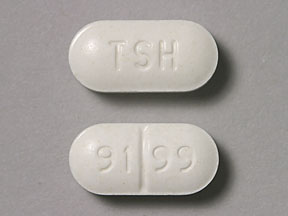 Pill TSH 91 99 White Capsule/Oblong is Lac-Dose