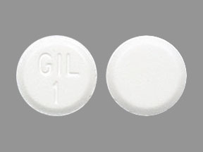Pill GIL 1 White Round is Azilect
