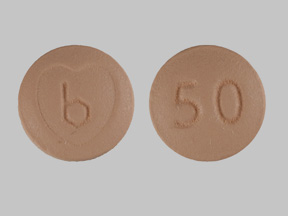 Bisoprolol fumarate and hydrochlorothiazide 5 mg / 6.25 mg b 50