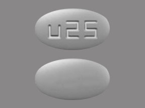 Pill u25 Gray Oval is Briviact