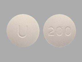 Quetiapine fumarate 200 mg U 200