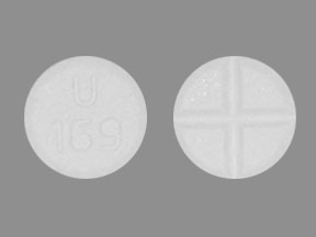 Pill U 169 White Round is Tizanidine Hydrochloride