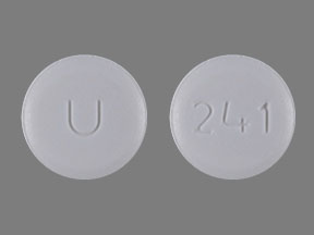 Amlodipine besylate 2.5 mg U 241