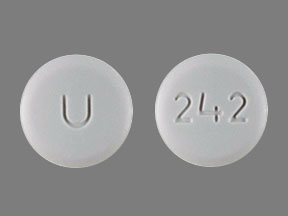 Amlodipine besylate 5 mg U 242