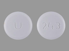 Amlodipine besylate 10 mg U 243