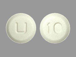 Amlodipine besylate 10 mg U 10