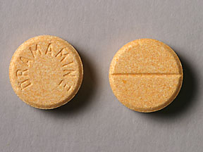 Dramamine (chewable) dimenhydrinate 50 mg DRAMAMINE