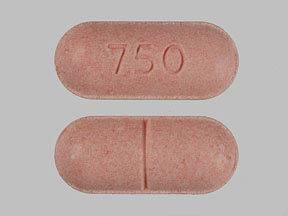 Pill 750 Pink Elliptical/Oval is Slo-niacin