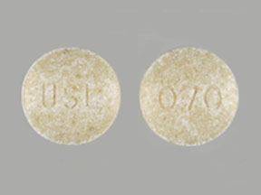 Potassium citrate extended-release 5 mEq (540 mg) USL 070