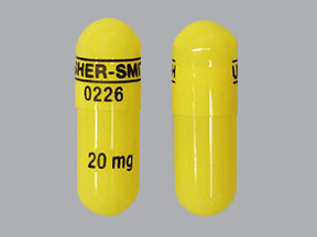 Morphine sulfate extended-release 20 mg UPSHER-SMITH 0226 20 mg
