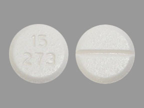 Pill 15 273 White Round is Morphine Sulfate
